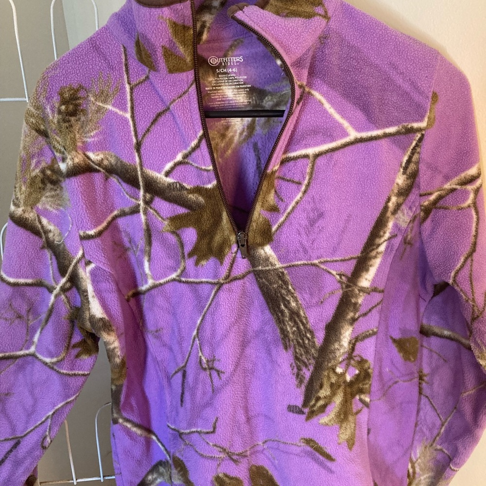 Cute ladies 1/2 zip fleece